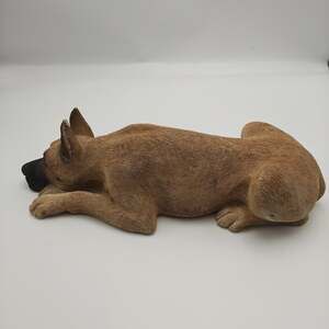 Vintage Sandra Brue Sandicast Lying Great Dane Dog Figurine